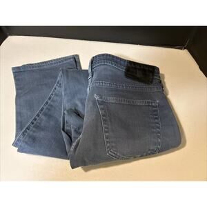 AG Adriano Goldschmied Blue Straight Leg Jeans